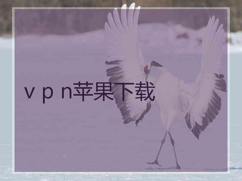 v p n苹果下载