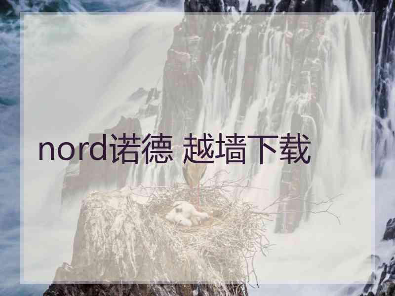 nord诺德 越墙下载