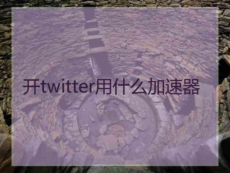 开twitter用什么加速器