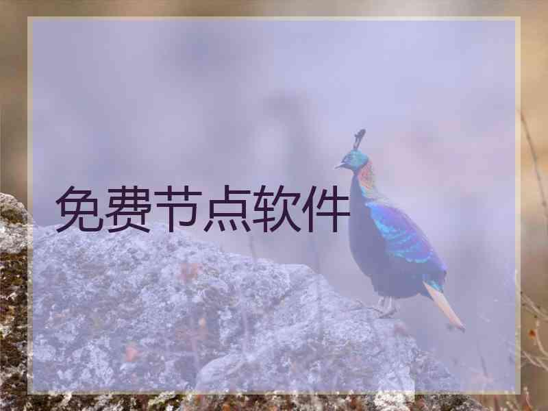 免费节点软件