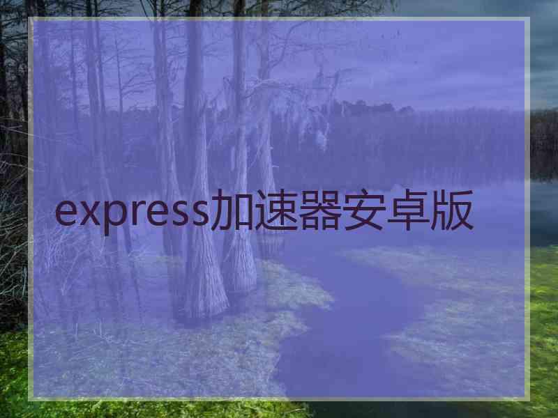 express加速器安卓版