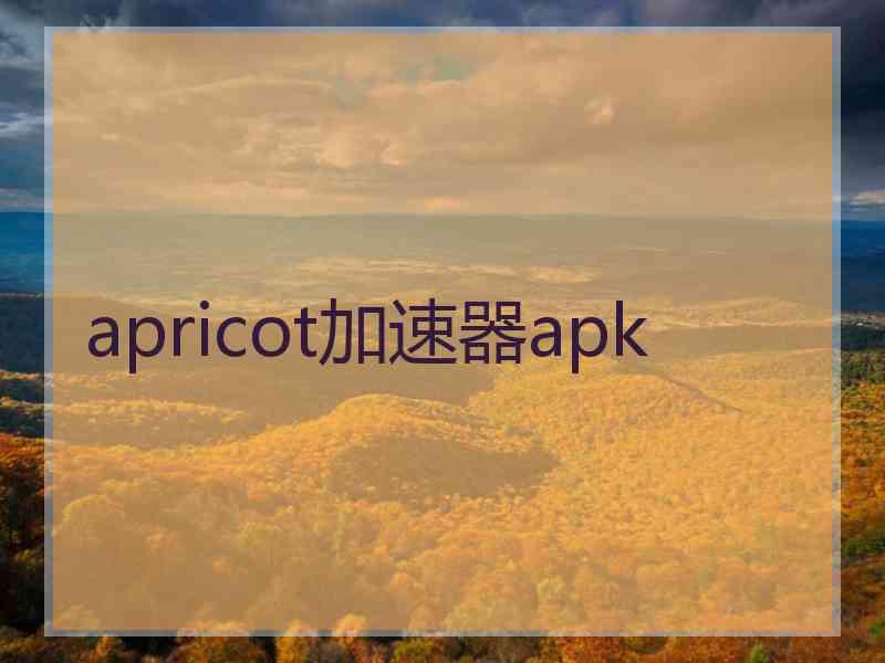 apricot加速器apk