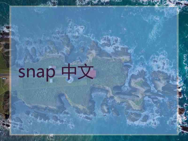 snap 中文