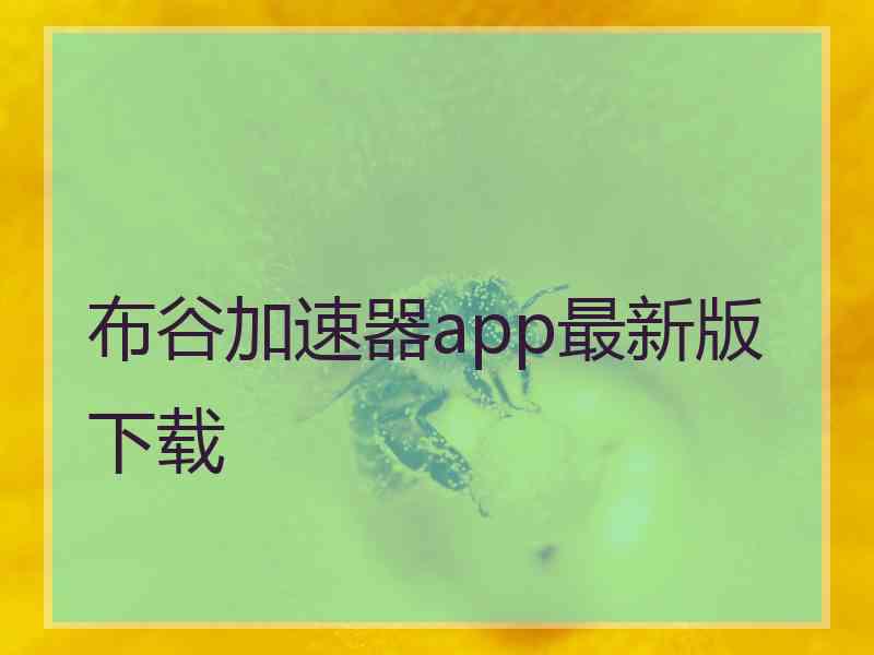 布谷加速器app最新版下载