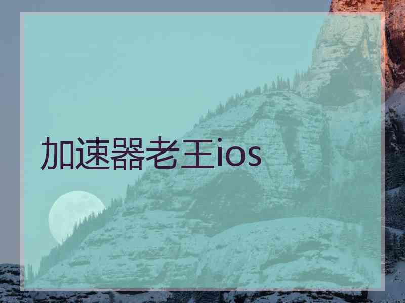 加速器老王ios