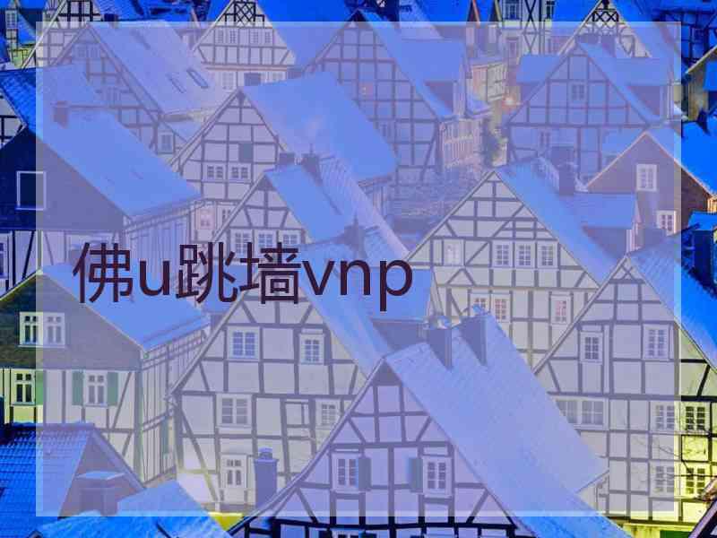 佛u跳墙vnp