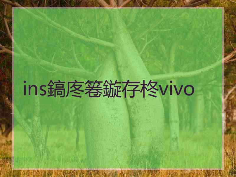 ins鎬庝箞鏇存柊vivo