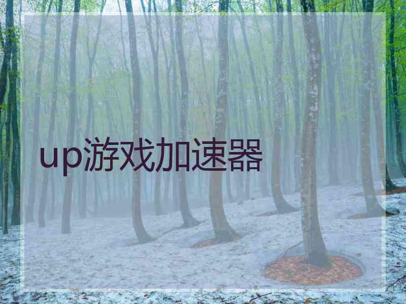 up游戏加速器