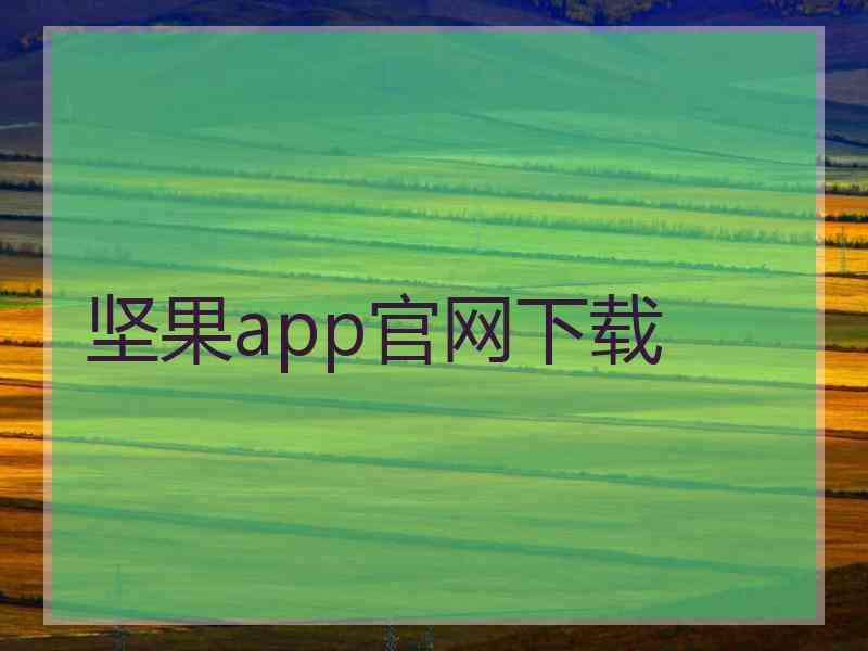 坚果app官网下载