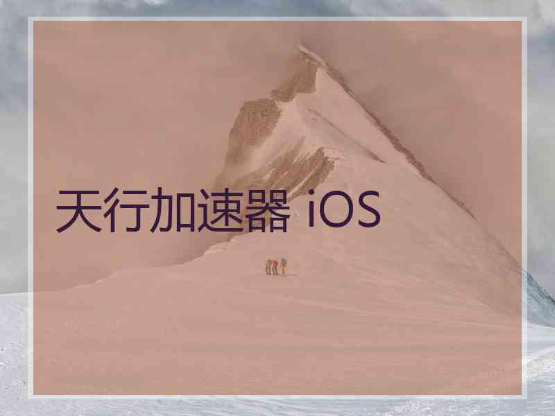 天行加速器 iOS