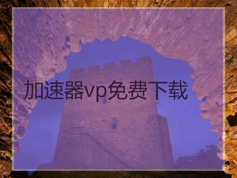 加速器vp免费下载