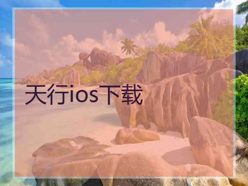 天行ios下载