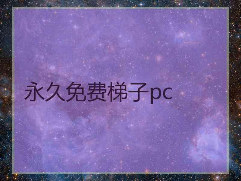 永久免费梯子pc