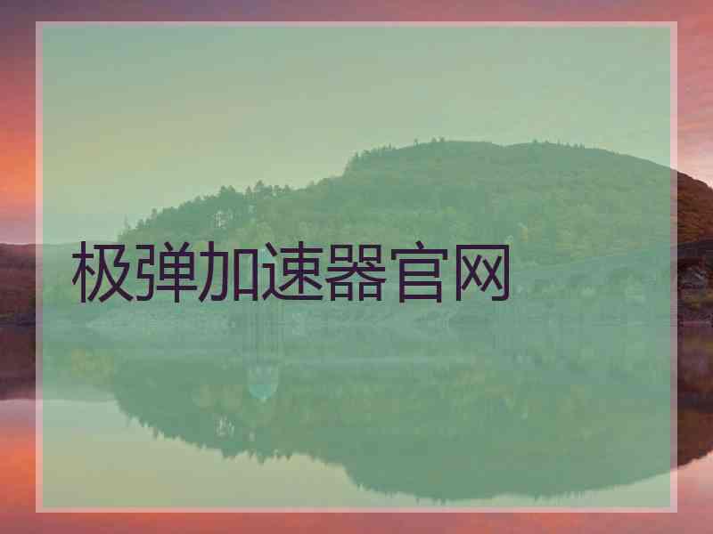 极弹加速器官网