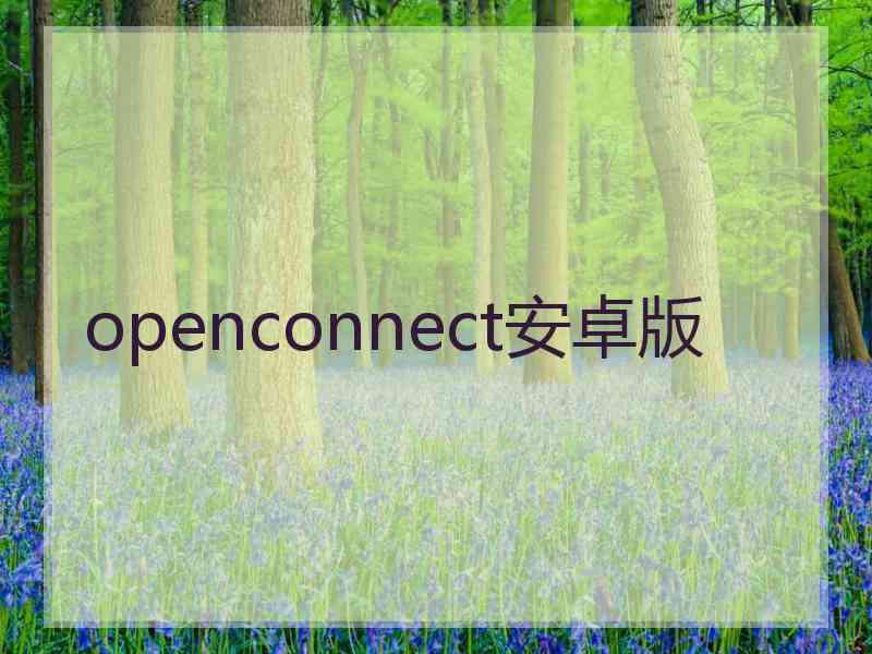 openconnect安卓版