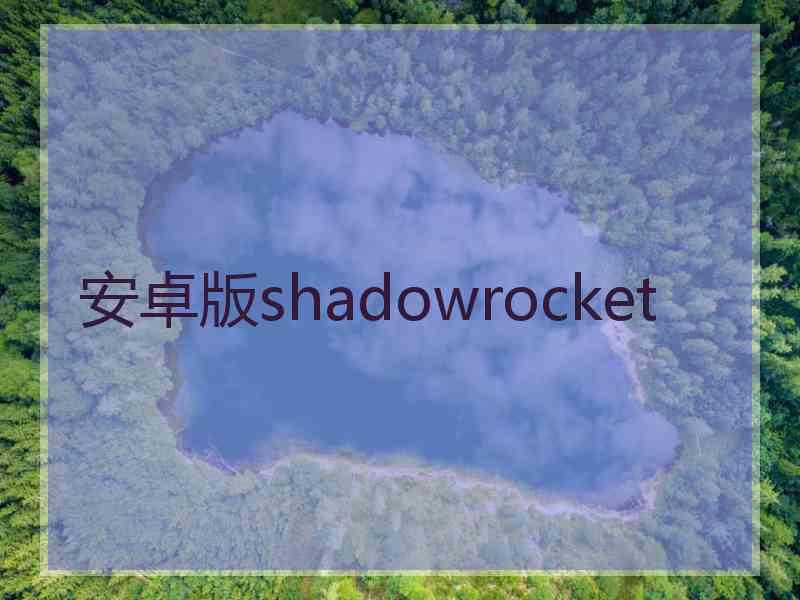 安卓版shadowrocket